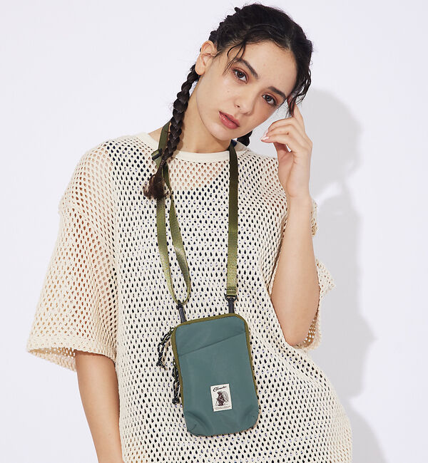 ABAHOUSE「【COBMASTER/コブマスター】Air WP SMARTPHONE 8100」|ショルダー・メッセンジャー|カーキ