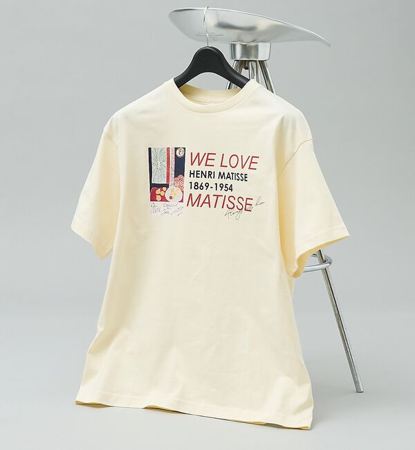 ABAHOUSE「【Henri Matisse / アンリ・マティス】アートポスター グラフィック」|Tシャツ・カットソー|アイボリー
