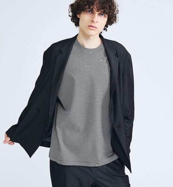 ABAHOUSE「【セットアップ対応】デニムライクツイル ダブルジャケット」|その他|