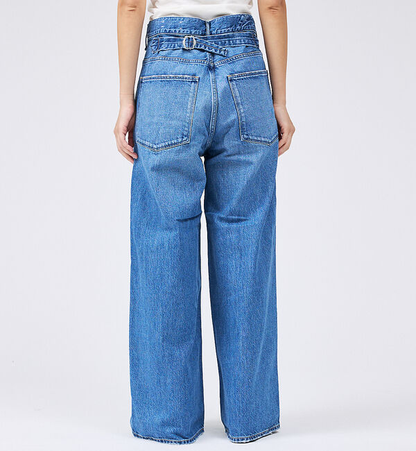 Rouge vif「【upper hights/アッパーハイツ】THE LIAM ハイライズワイドデ」|デニム|