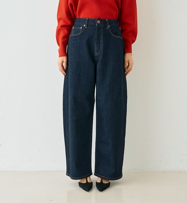 Rouge vif「【RED CARD/レッドカード】Montana カーブバギーデニム」|デニム|