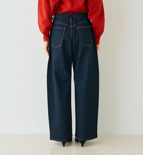 Rouge vif「【RED CARD/レッドカード】Montana カーブバギーデニム」|デニム|