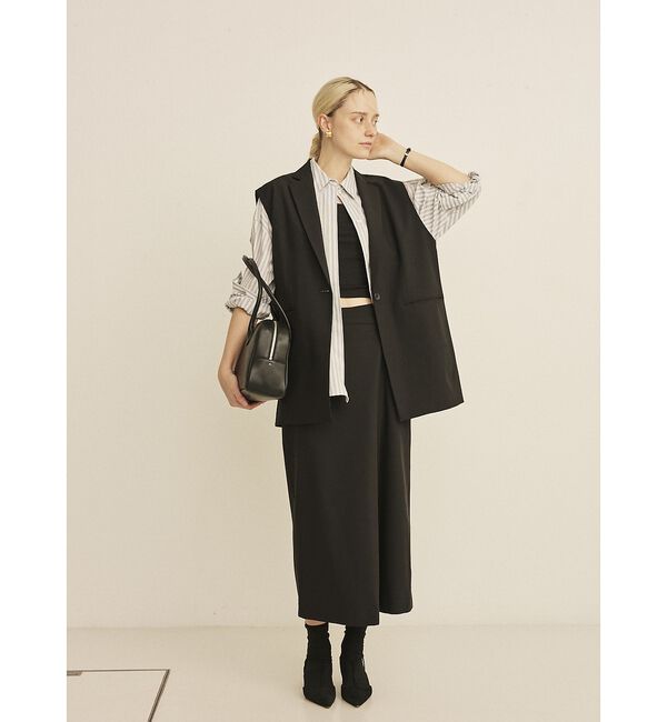 Rouge vif「【セットアップ対応】ラップタイトスカート」|スカート|