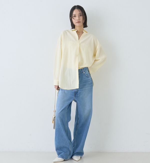 Rouge vif「【upper hights/アッパーハイツ】THE OLIVIA ワイドストレー」|デニム|