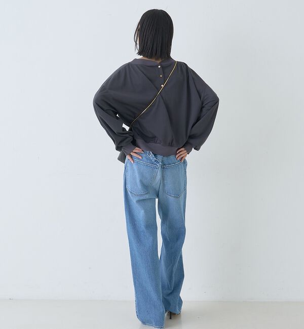 Rouge vif「【upper hights/アッパーハイツ】THE OLIVIA ワイドストレー」|デニム|