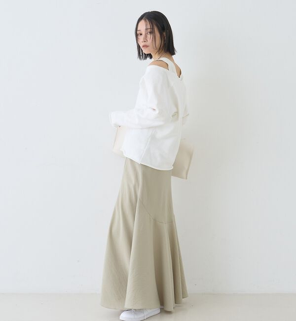 Rouge vif「裏毛Vネックスウェットプルオーバー」|スウェット・ジャージ|