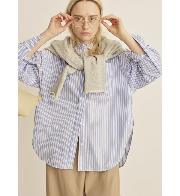 Rouge vif「裏毛Vネックスウェットプルオーバー」|スウェット・ジャージ|