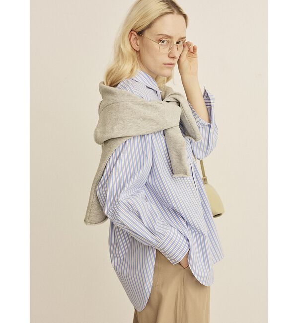 Rouge vif「裏毛Vネックスウェットプルオーバー」|スウェット・ジャージ|