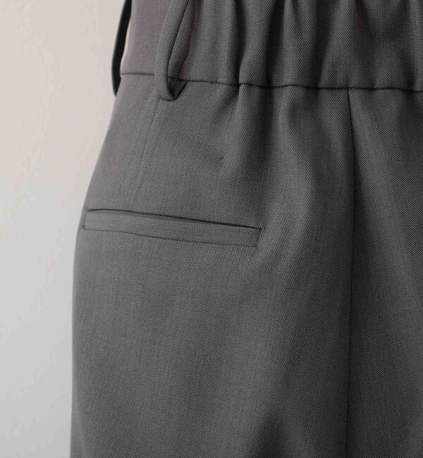 abahouse mavie「【後ろウエストゴム】タックワイドスラックス　m_01/シーズンレス/メンズライク」|その他|