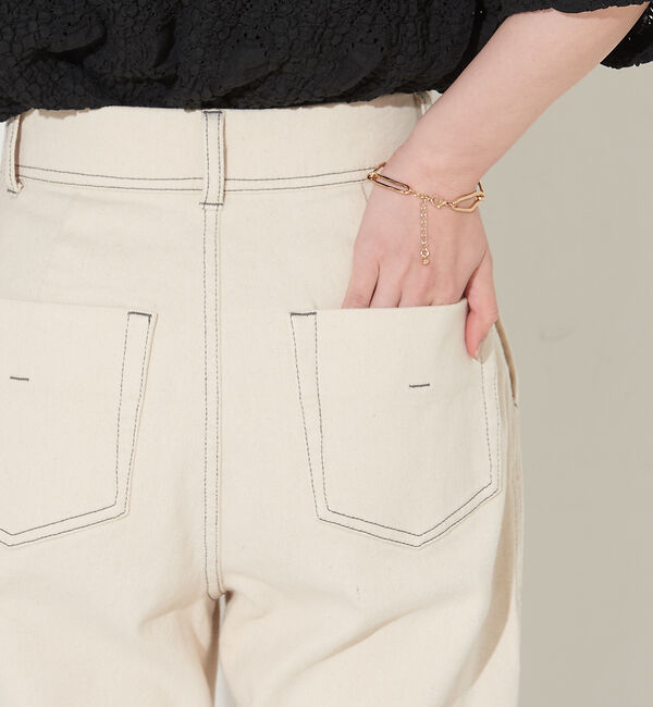 NOMINE「ベイカーデニムパンツ」|デニム|