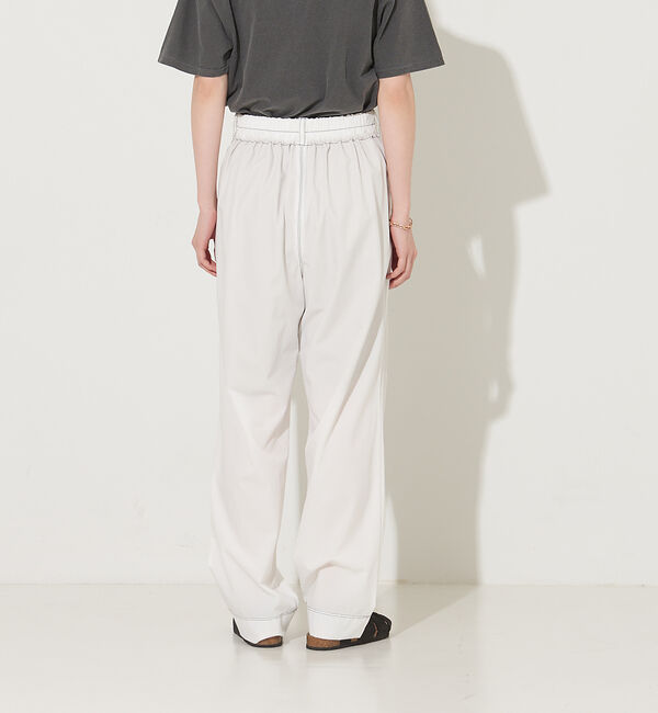 NOMINE「ステッチタックパンツ」|スラックス|