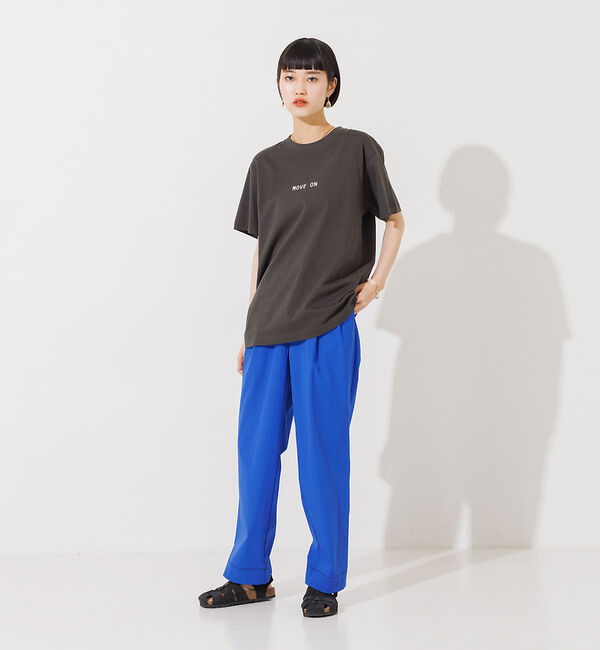 NOMINE「ステッチタックパンツ」|スラックス|