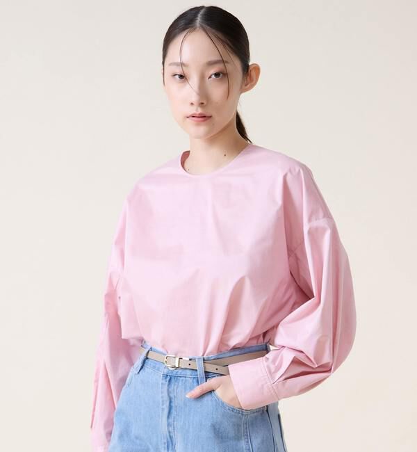 TIARA「タックスリーブプルオーバー」|シャツ・ブラウス|