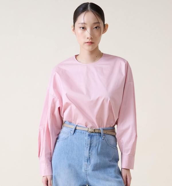 TIARA「タックスリーブプルオーバー」|シャツ・ブラウス|