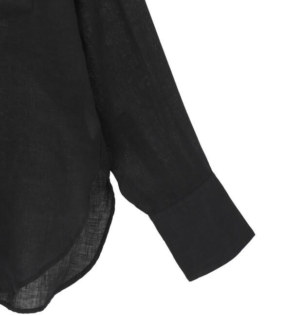 TIARA「リネンバンドカラーシャツ」|シャツ・ブラウス|