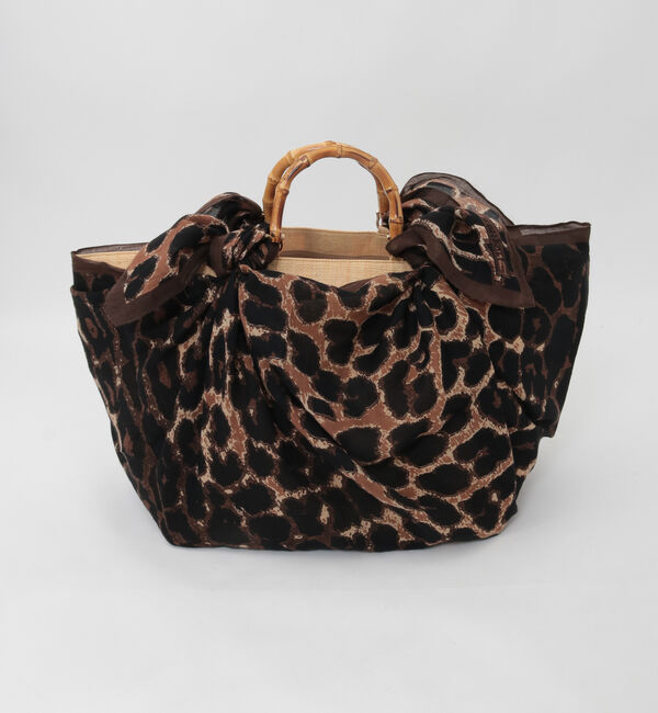 Liesse「【manipuri/マニプリ】ラフィアシートBIGバッグ(151254201)」|ハンドバッグ|