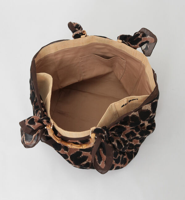 Liesse「【manipuri/マニプリ】ラフィアシートBIGバッグ(151254201)」|ハンドバッグ|