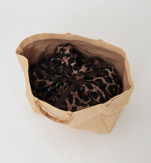 Liesse「【manipuri/マニプリ】ラフィアシートBIGバッグ(151254201)」|ハンドバッグ|