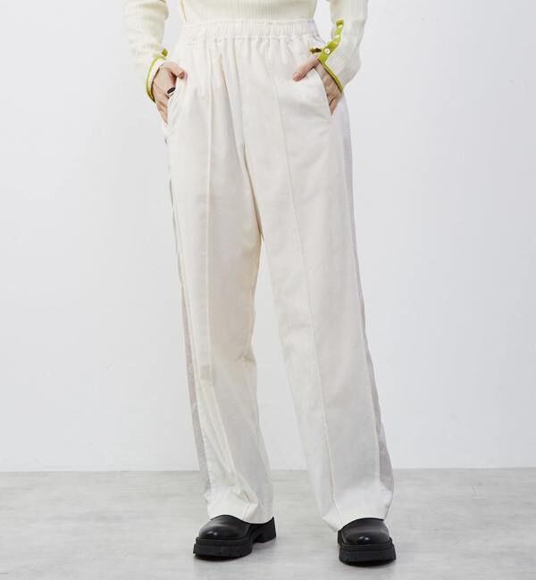 Soffitto「【Soffitto x KojiKojiコラボ】サテン側章ベロアリラックスパンツ」|その他|