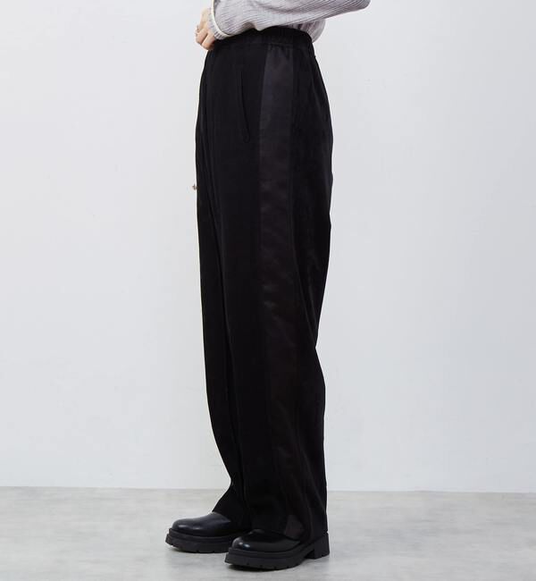 Soffitto「【Soffitto x KojiKojiコラボ】サテン側章ベロアリラックスパンツ」|その他|
