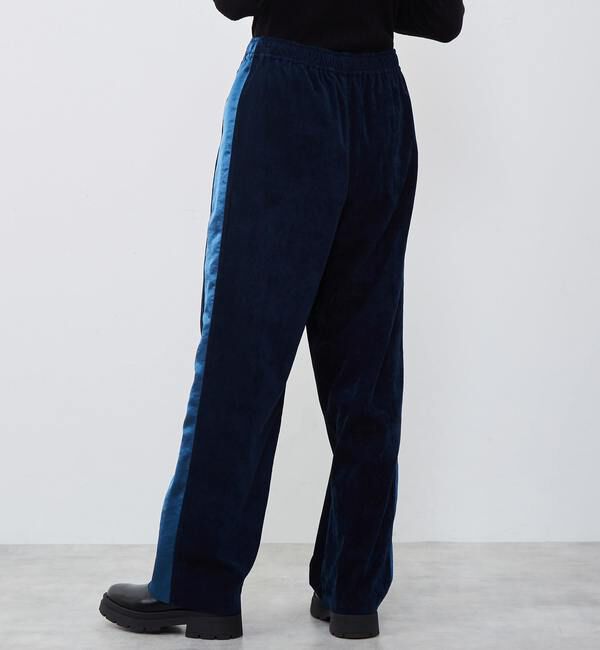 Soffitto「【Soffitto x KojiKojiコラボ】サテン側章ベロアリラックスパンツ」|その他|