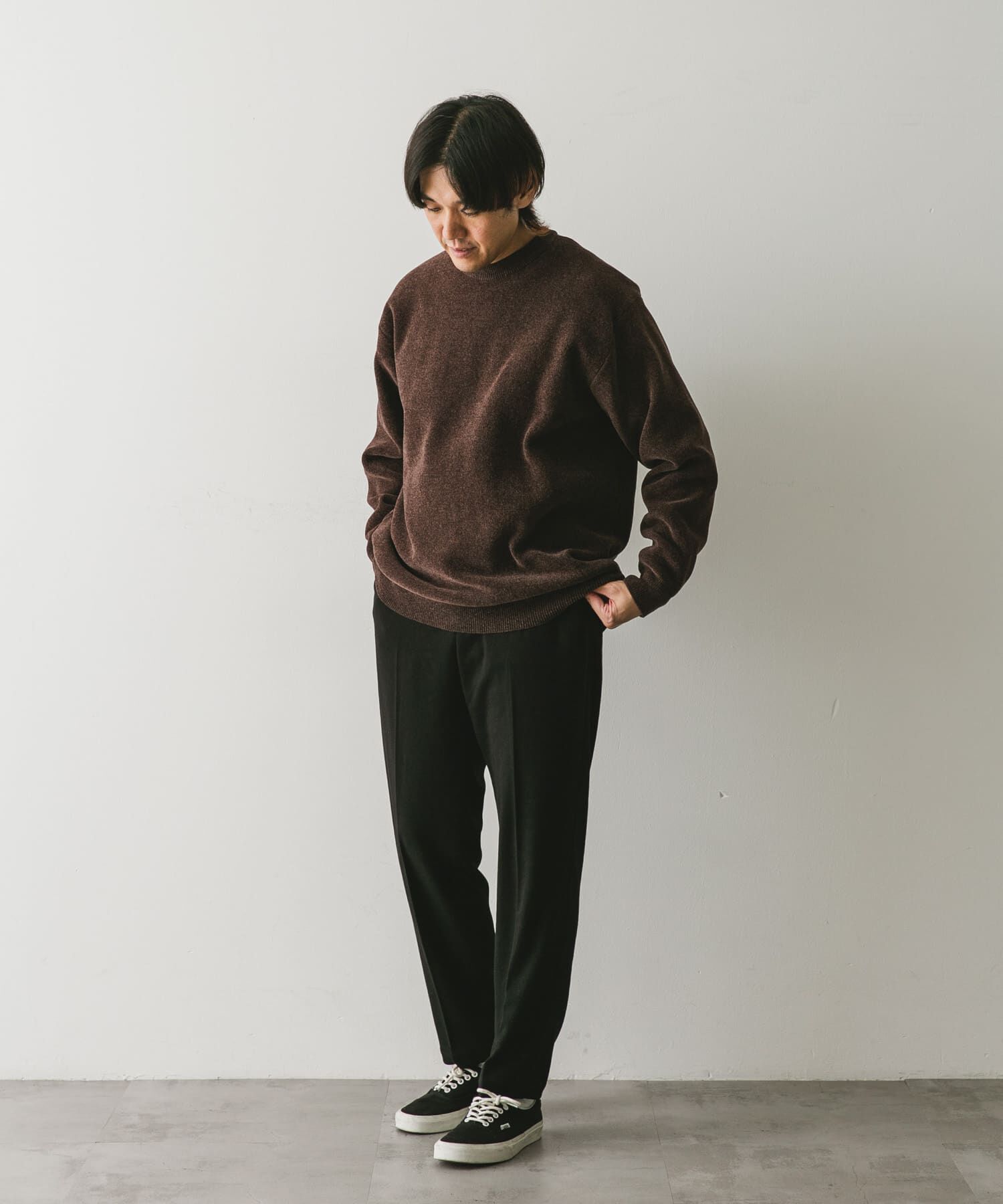 URBAN RESEARCH DOORS「ウールライクテーパードトラウザー」|その他|