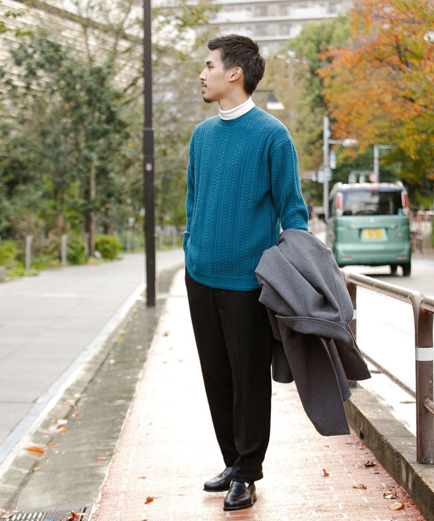 URBAN RESEARCH DOORS「ウールライクテーパードトラウザー」|その他|