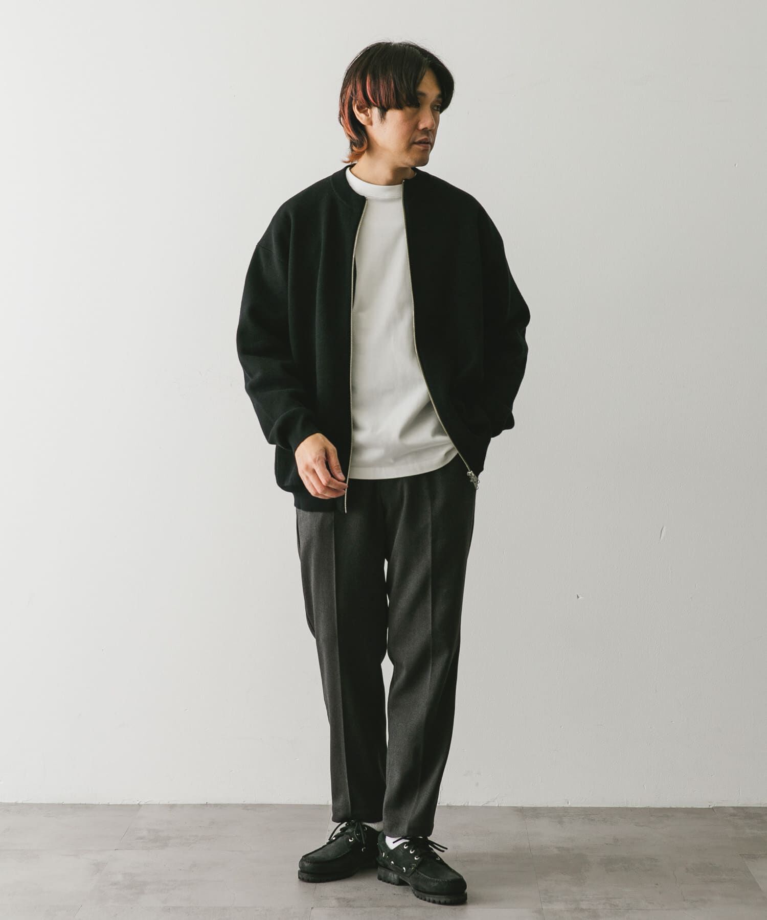 URBAN RESEARCH DOORS「ウールライクテーパードトラウザー」|その他|