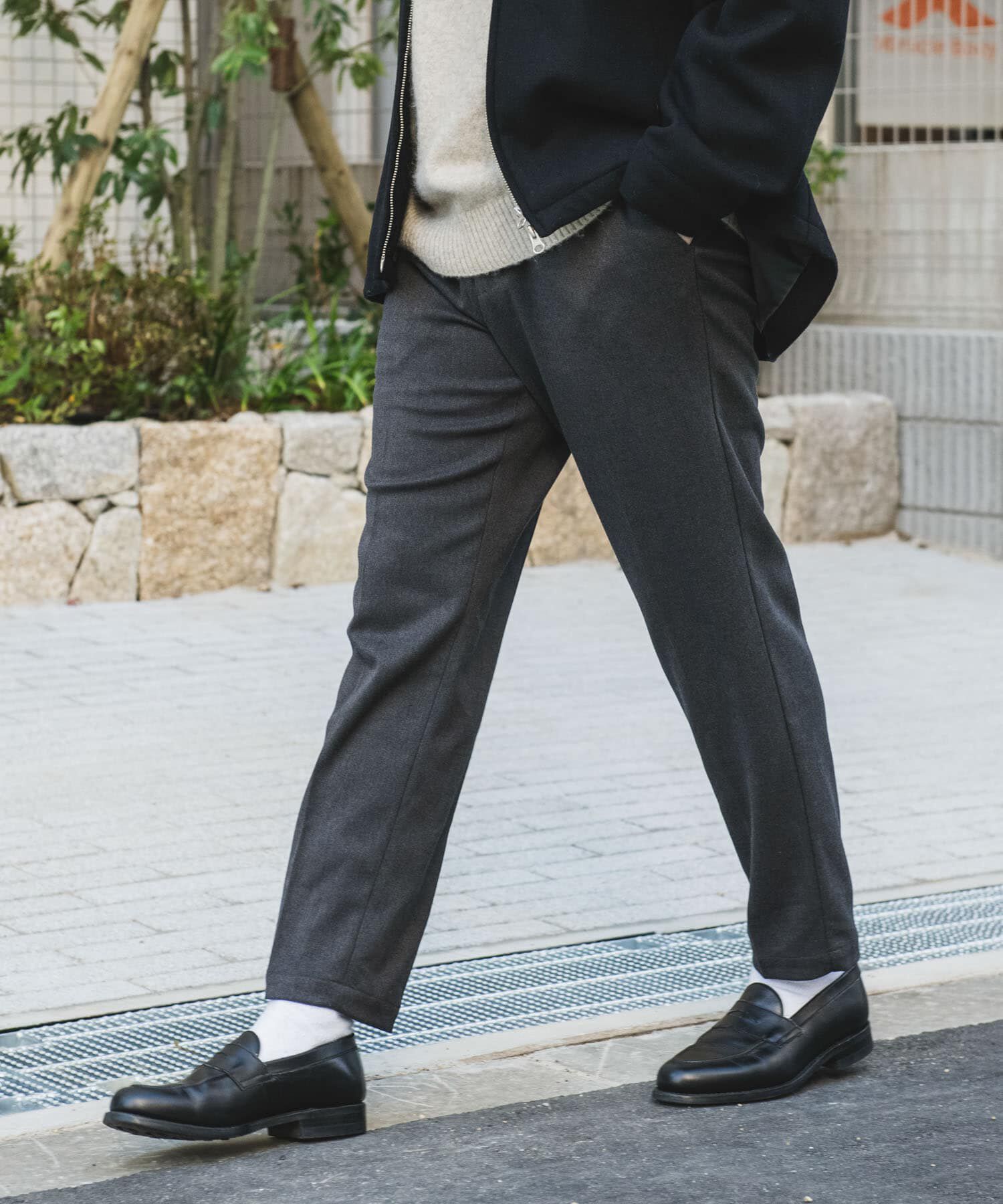 URBAN RESEARCH DOORS「ウールライクテーパードトラウザー」|その他|