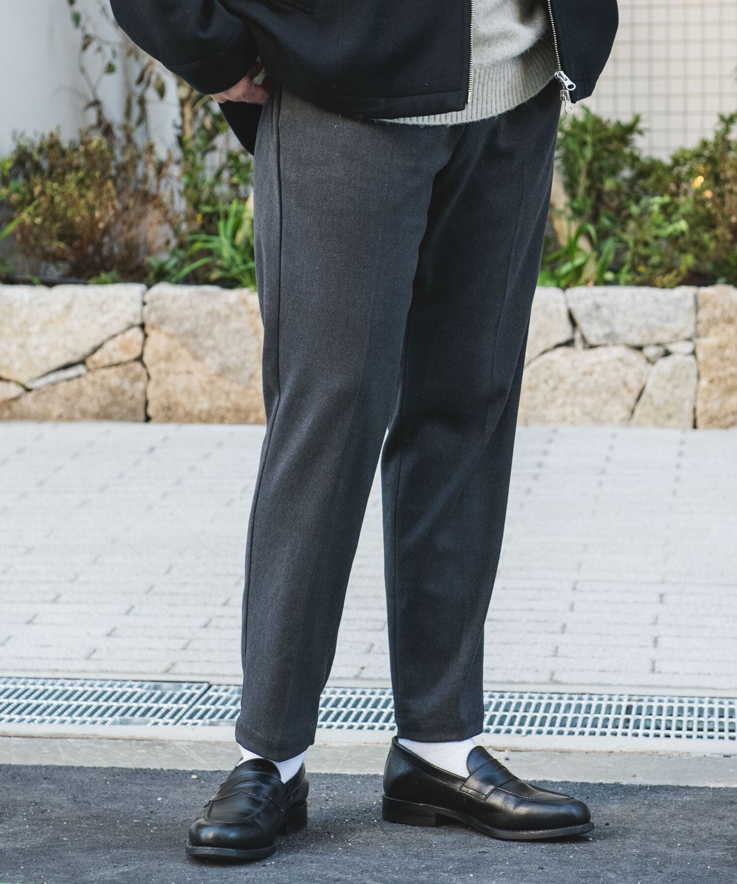 URBAN RESEARCH DOORS「ウールライクテーパードトラウザー」|その他|