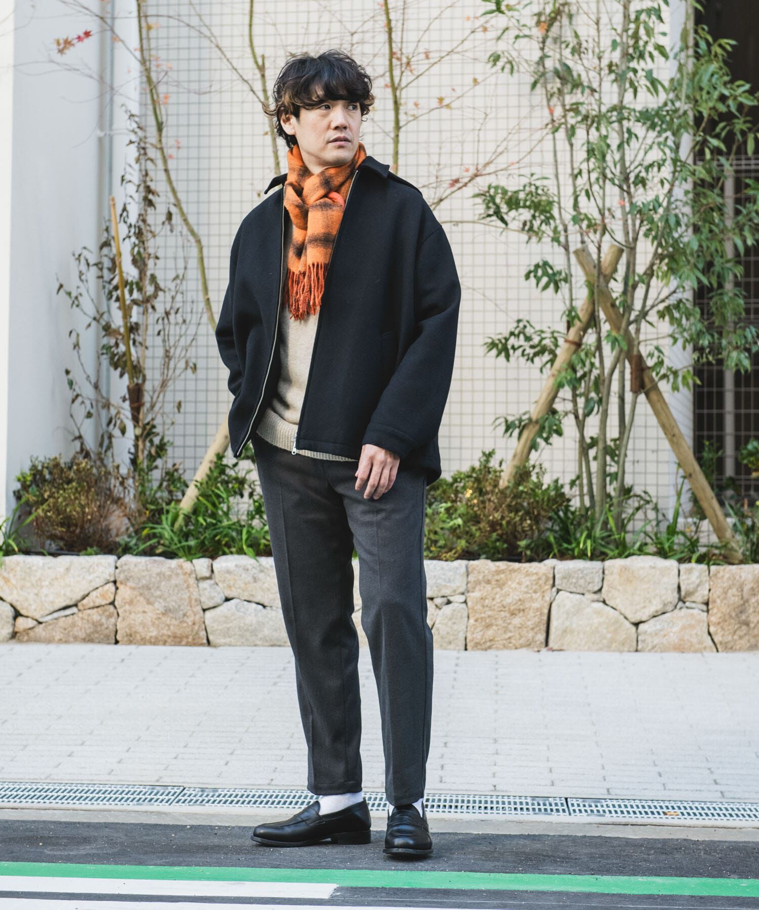 URBAN RESEARCH DOORS「ウールライクテーパードトラウザー」|その他|