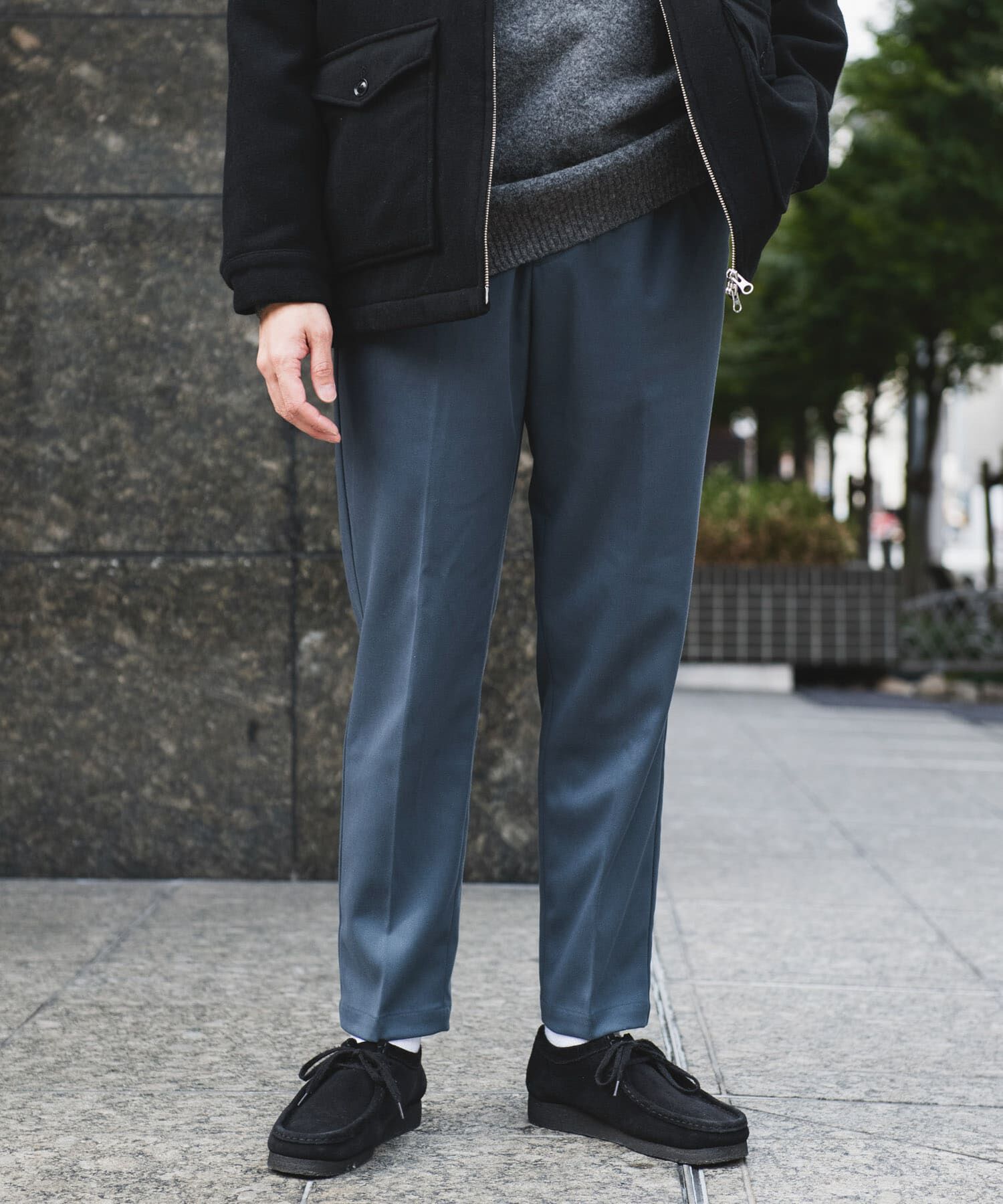 URBAN RESEARCH DOORS「ウールライクテーパードトラウザー」|その他|