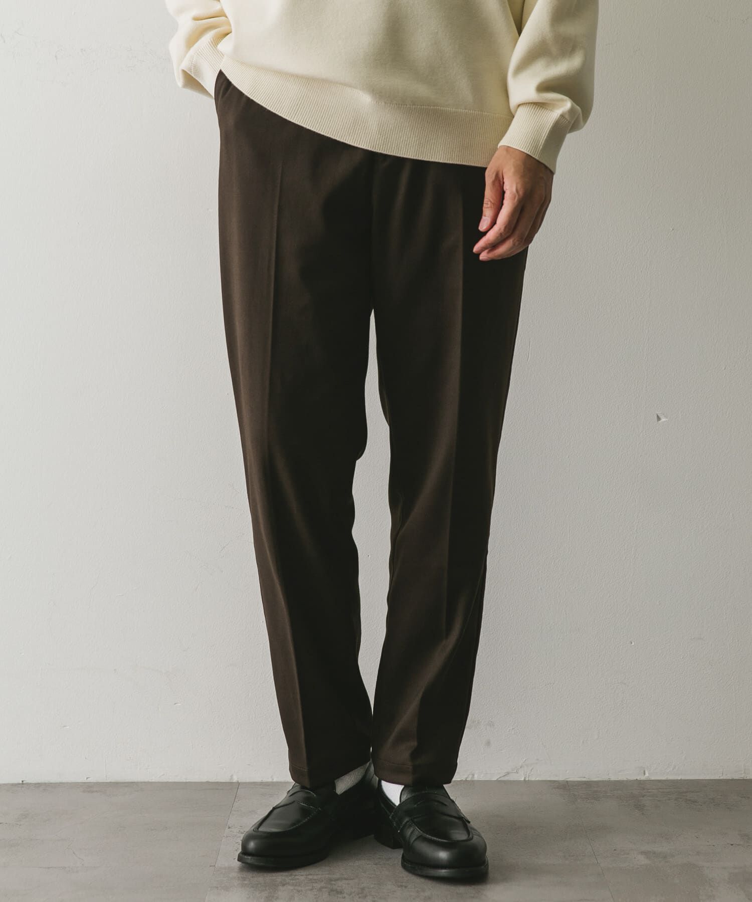 URBAN RESEARCH DOORS「ウールライクテーパードトラウザー」|その他|