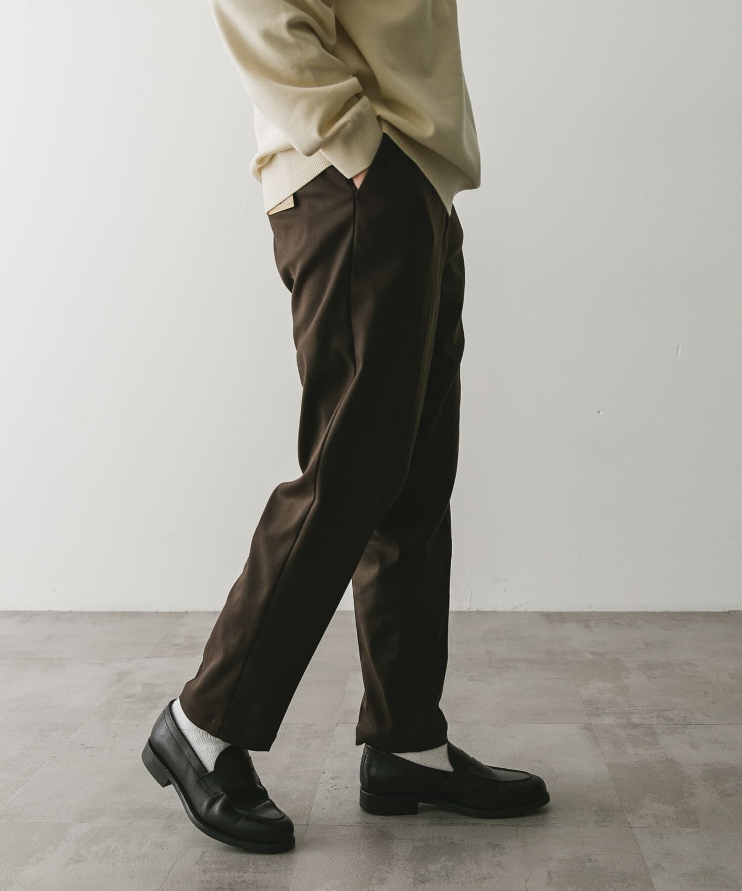 URBAN RESEARCH DOORS「ウールライクテーパードトラウザー」|その他|