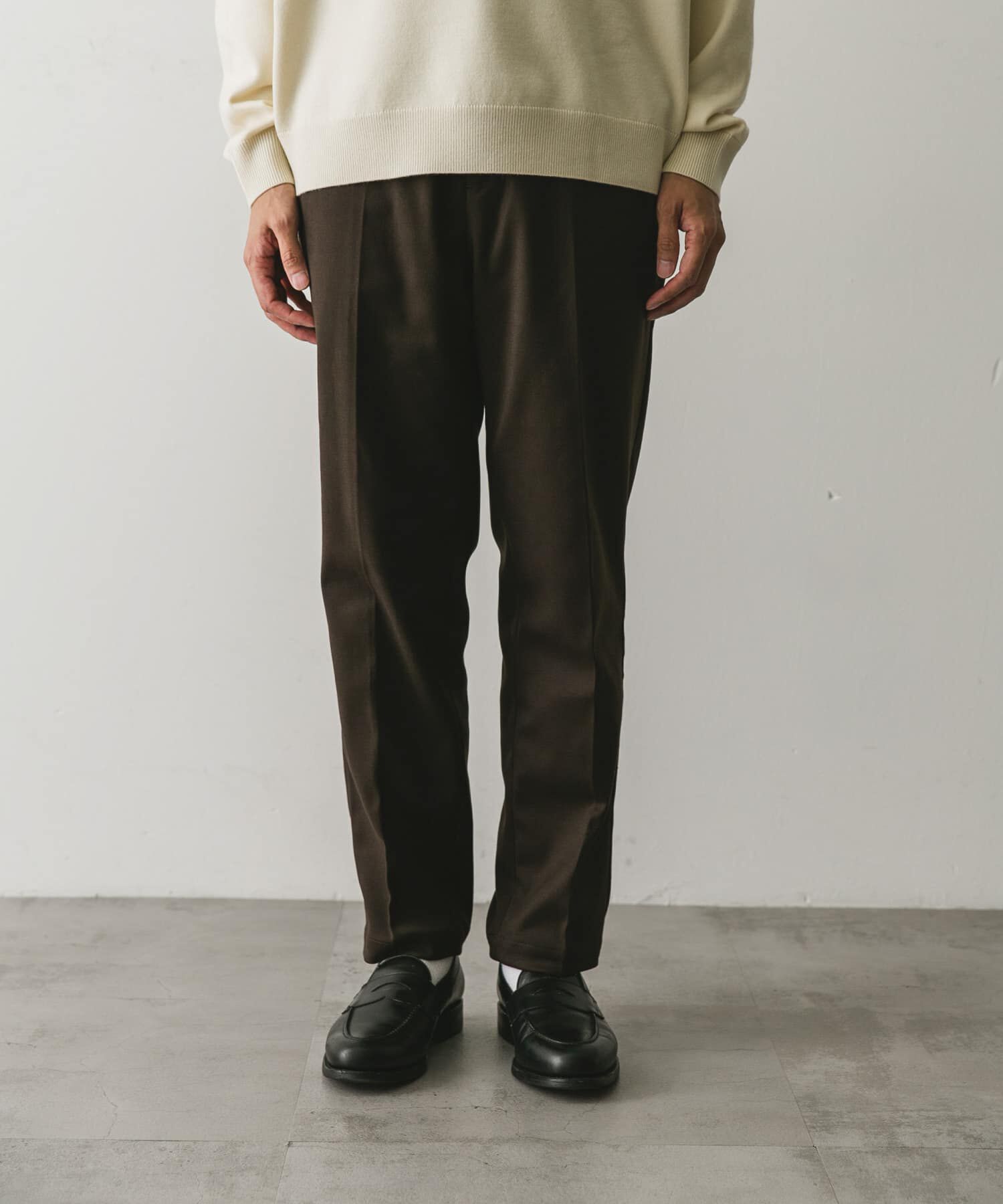 URBAN RESEARCH DOORS「ウールライクテーパードトラウザー」|その他|