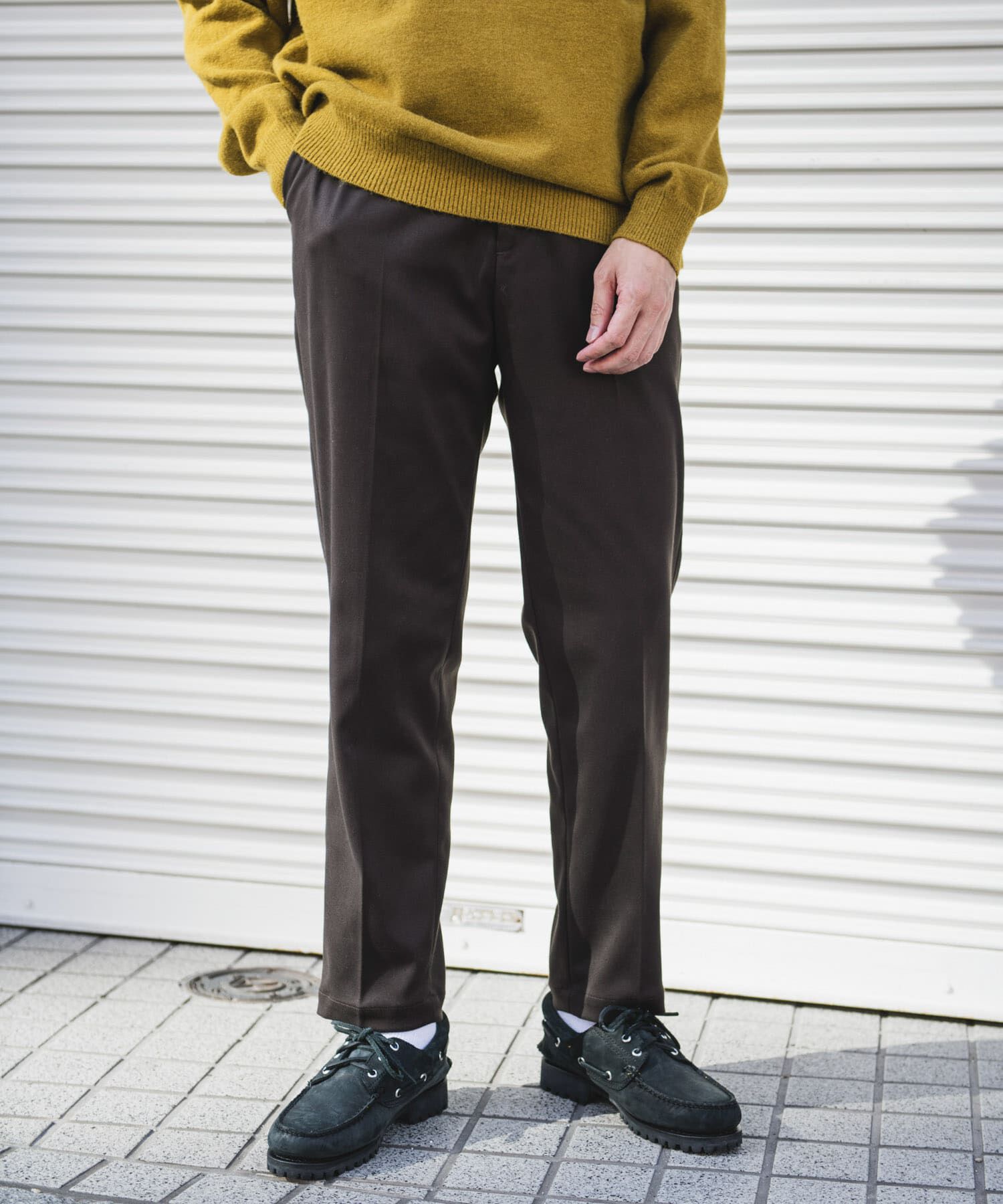 URBAN RESEARCH DOORS「ウールライクテーパードトラウザー」|その他|