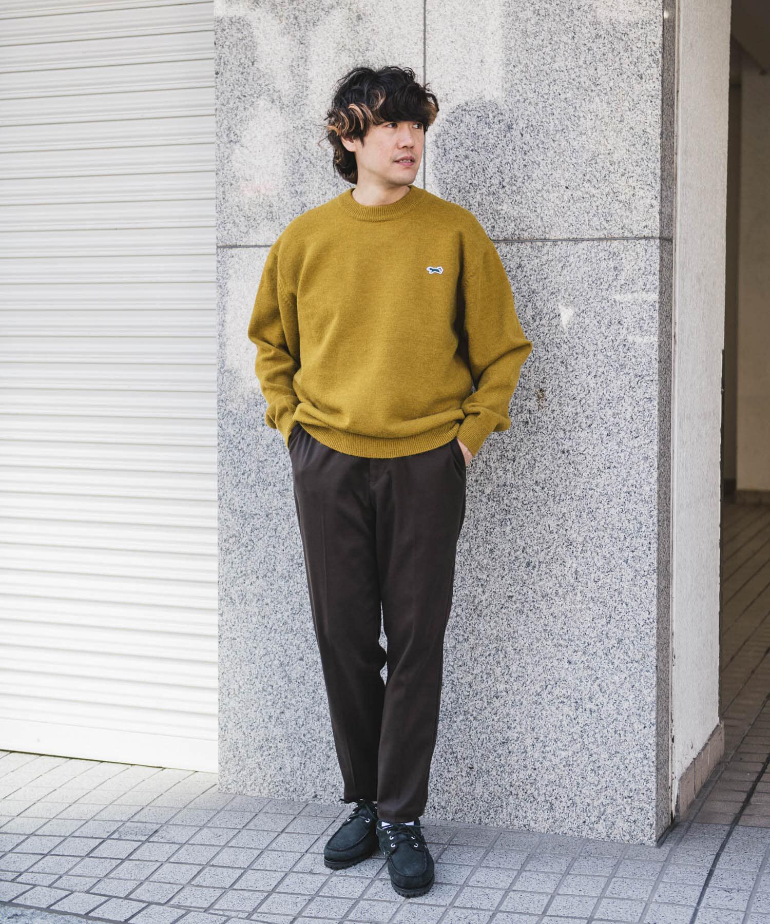 URBAN RESEARCH DOORS「ウールライクテーパードトラウザー」|その他|