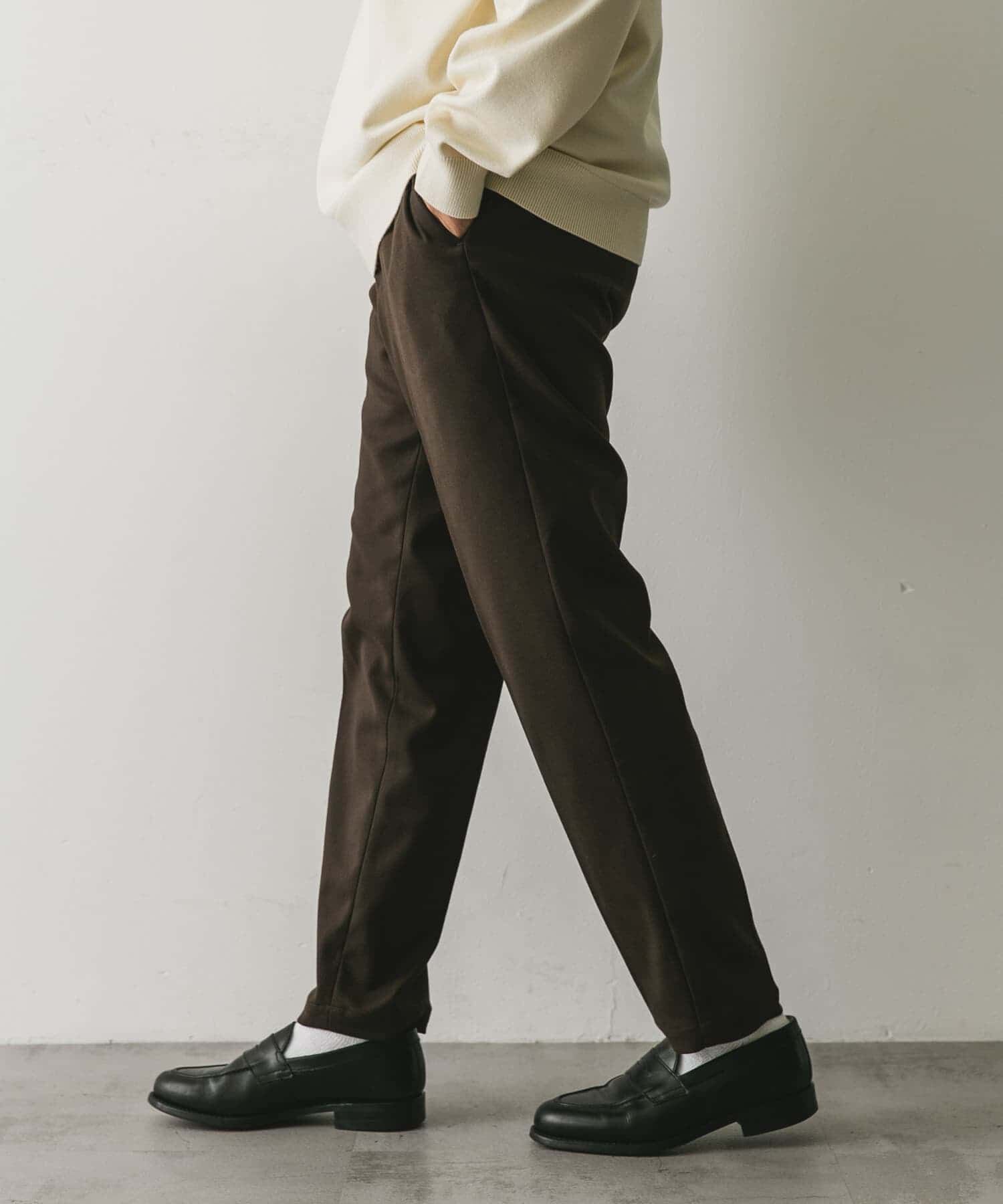 URBAN RESEARCH DOORS「ウールライクテーパードトラウザー」|その他|