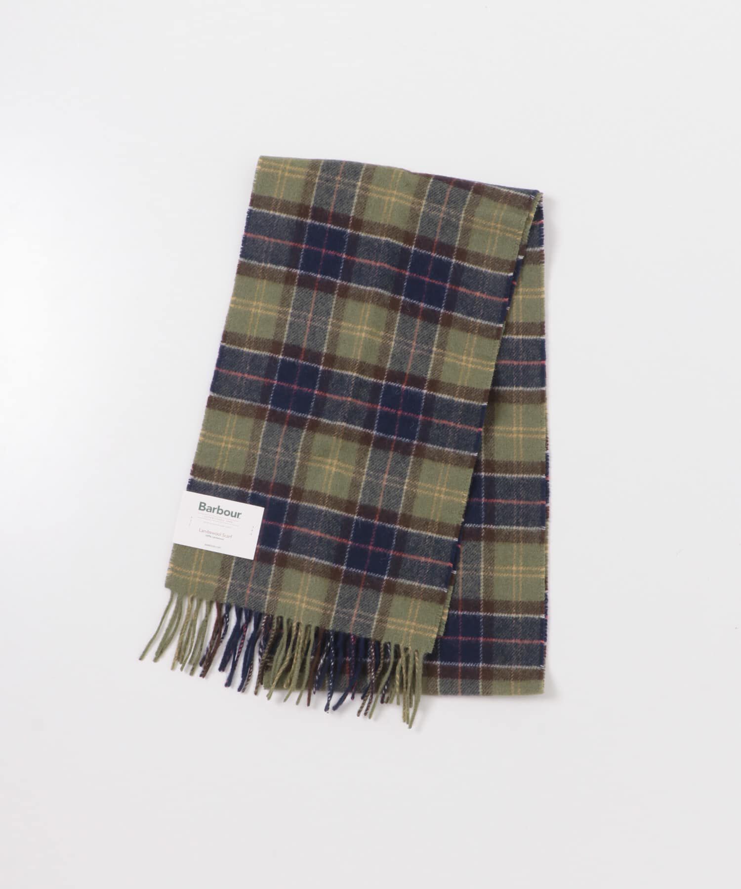 URBAN RESEARCH DOORS「Barbour　TARTAN LAMBSWOOL SCARF」|マフラー|