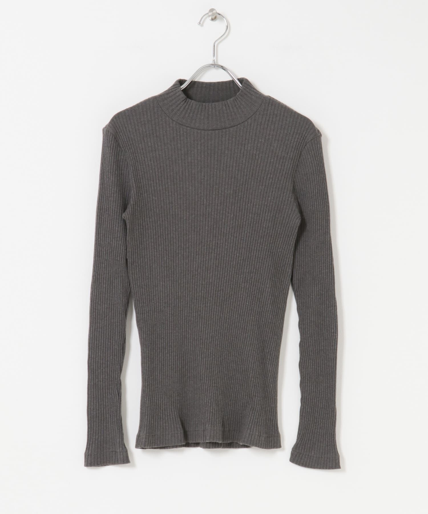 かぐれ「ヤクコットンハイネックカットソー」|Tシャツ・カットソー|