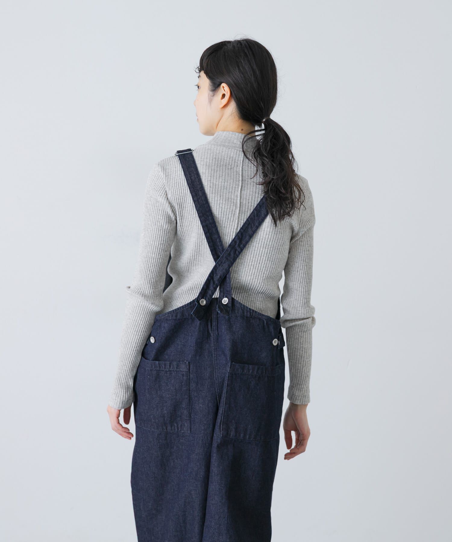 かぐれ「ヤクコットンハイネックカットソー」|Tシャツ・カットソー|