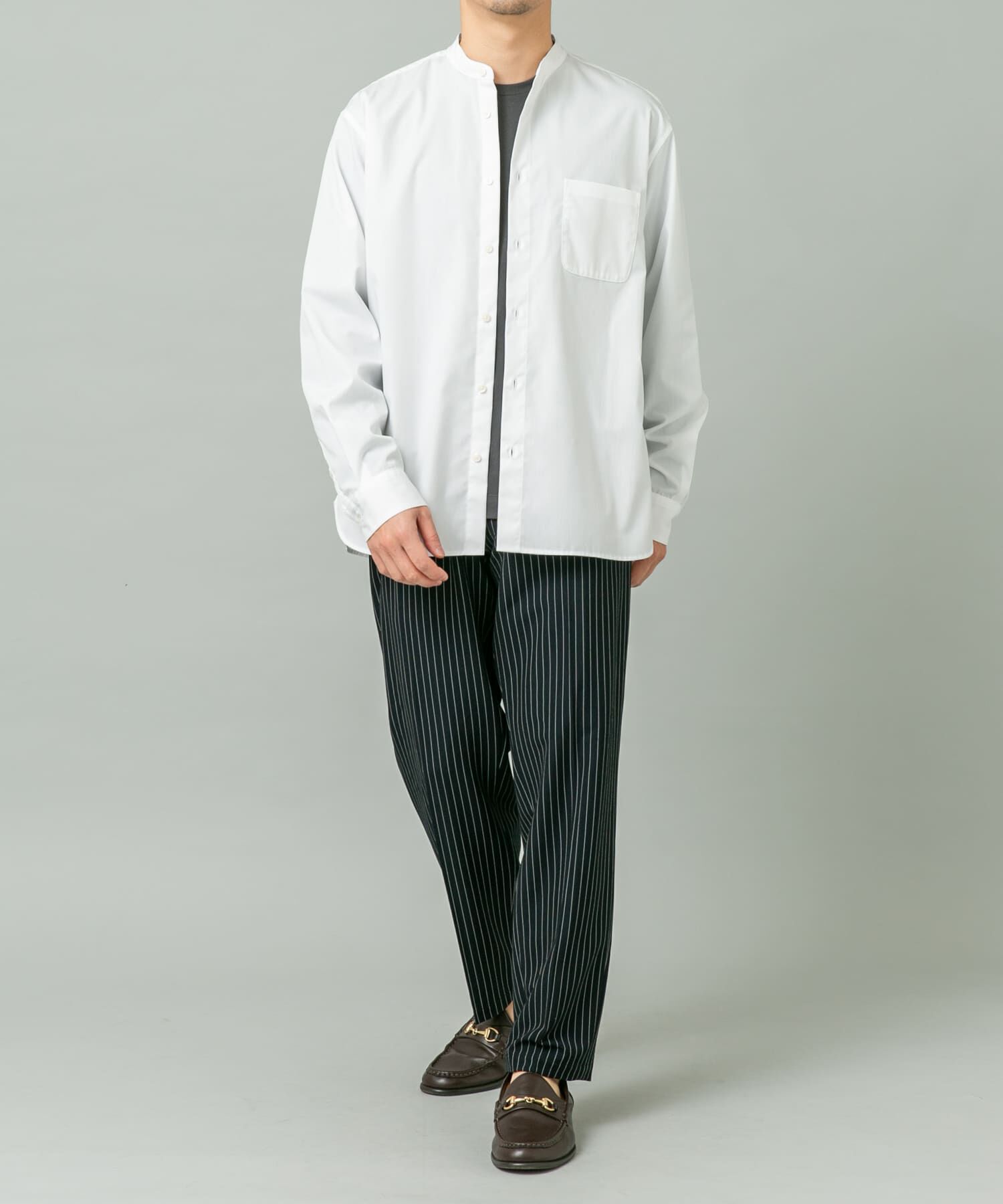 URBAN RESEARCH ROSSO「『防シワ/防臭』アーバンリラックスブロードバンドシャツ」|シャツ・ブラウス|