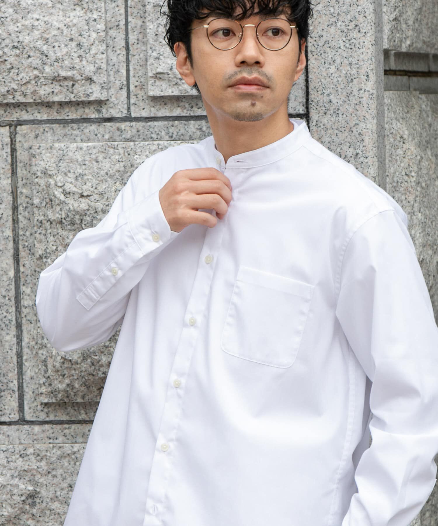 URBAN RESEARCH ROSSO「『防シワ/防臭』アーバンリラックスブロードバンドシャツ」|シャツ・ブラウス|