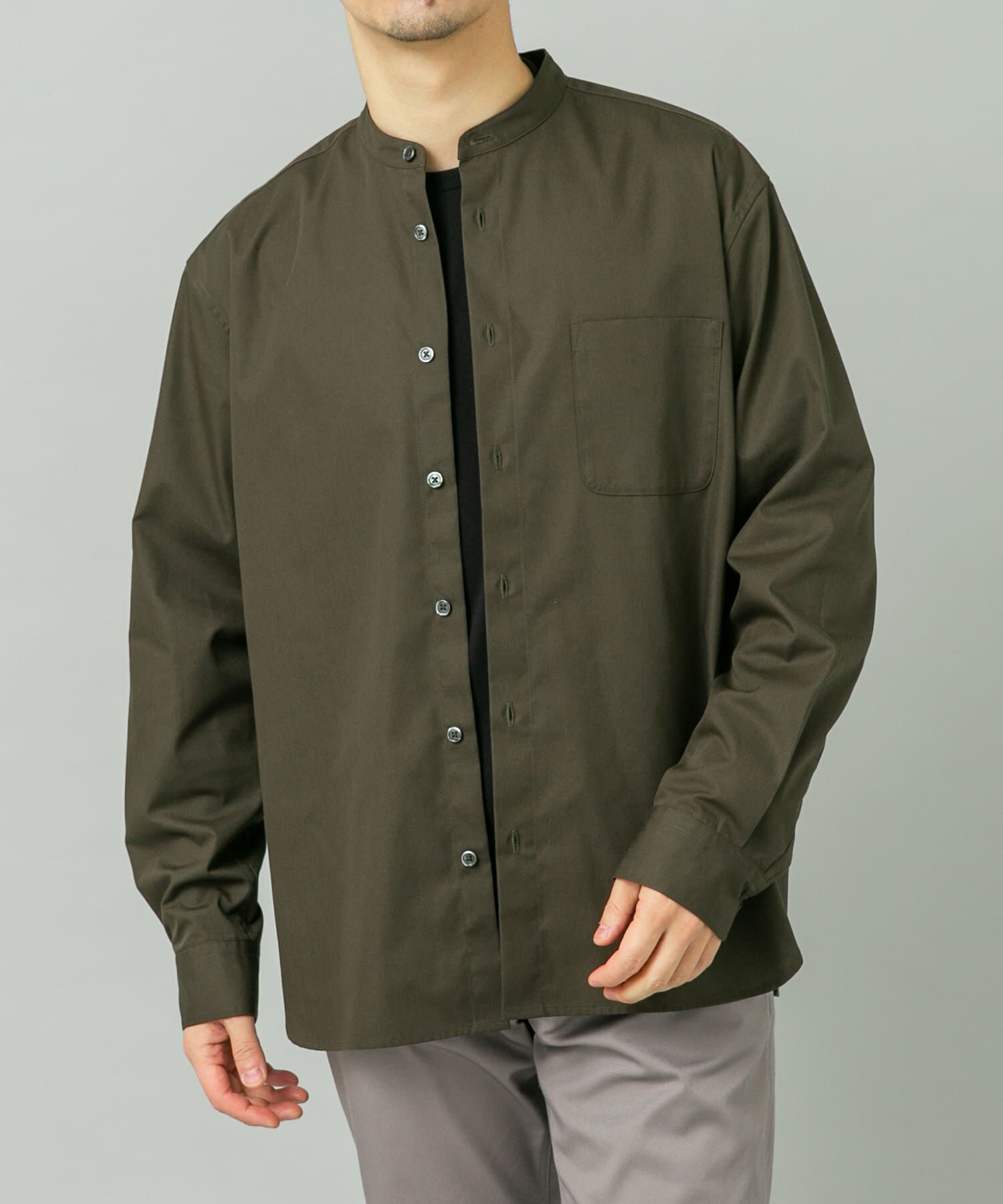 URBAN RESEARCH ROSSO「『防シワ/防臭』アーバンリラックスブロードバンドシャツ」|シャツ・ブラウス|