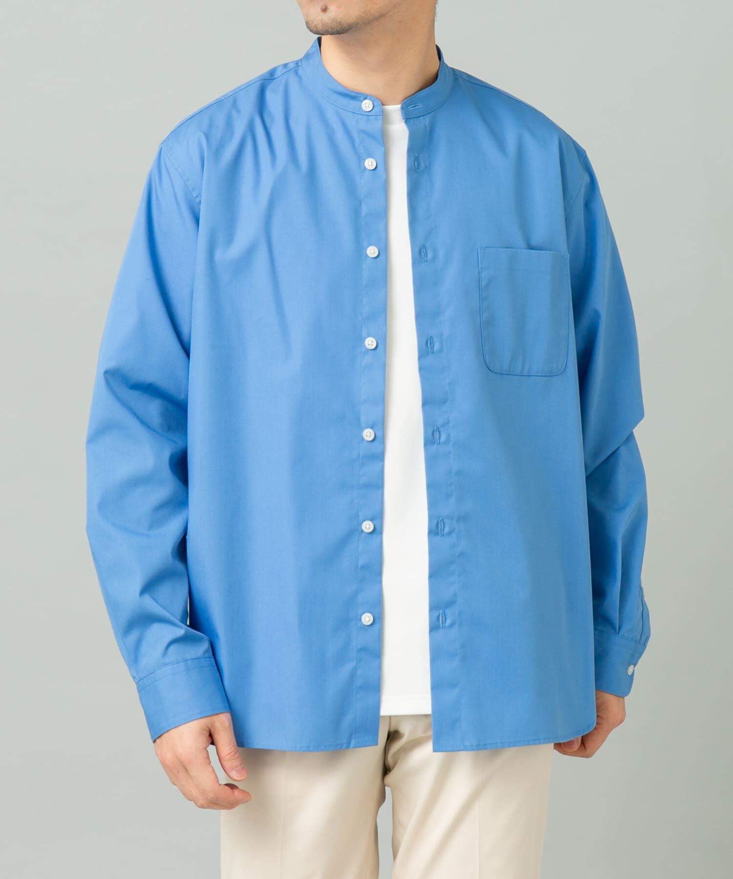 URBAN RESEARCH ROSSO「『防シワ/防臭』アーバンリラックスブロードバンドシャツ」|シャツ・ブラウス|