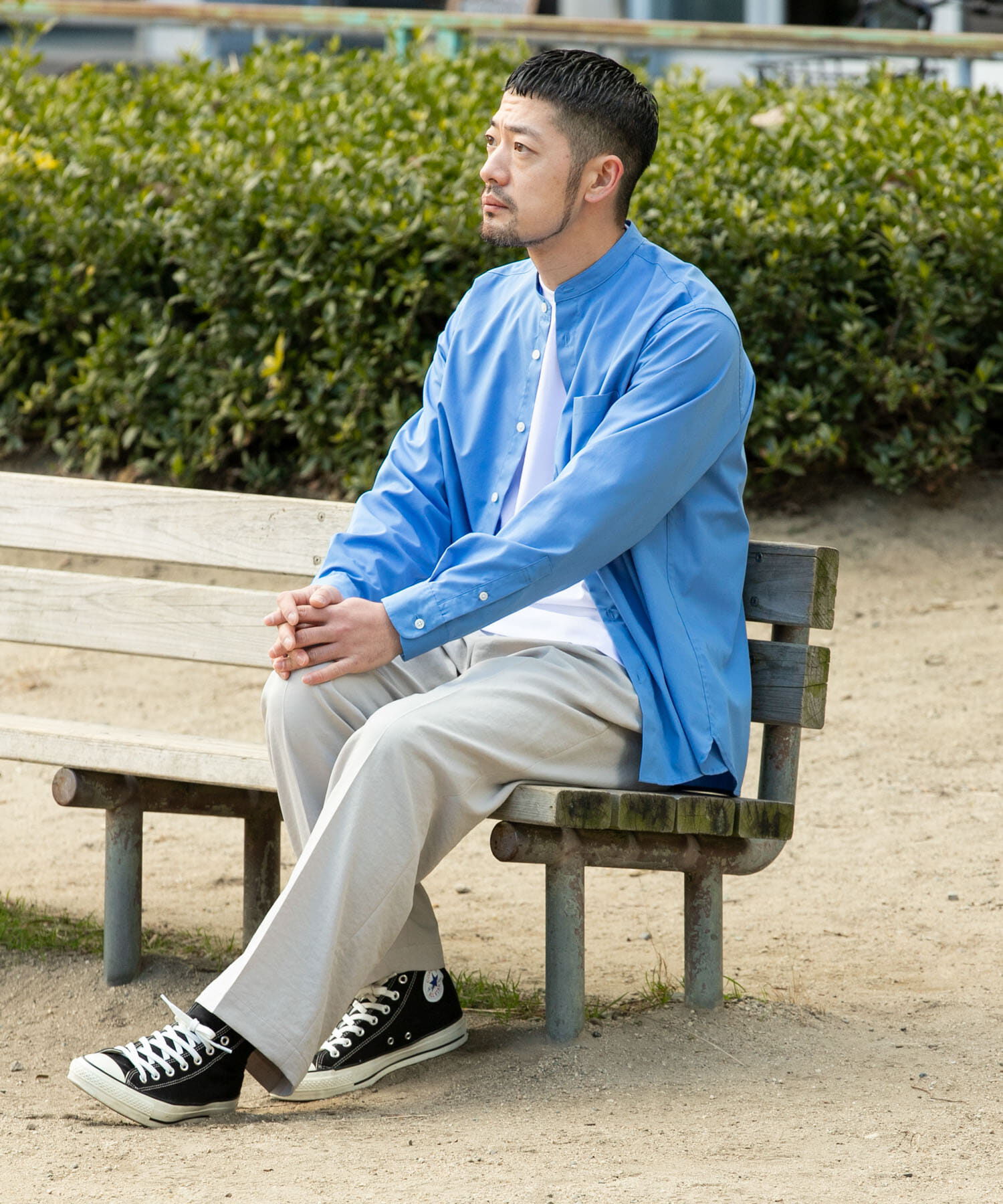 URBAN RESEARCH ROSSO「『防シワ/防臭』アーバンリラックスブロードバンドシャツ」|シャツ・ブラウス|