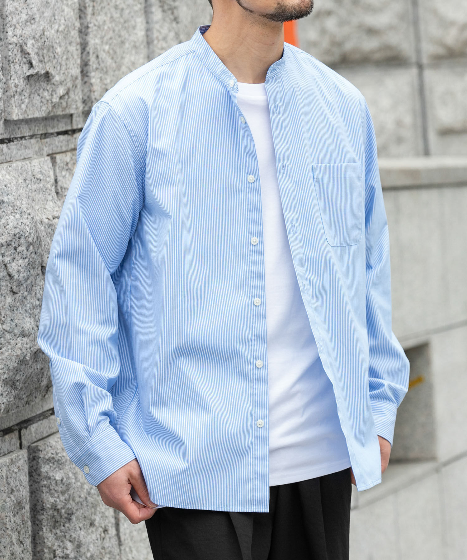 URBAN RESEARCH ROSSO「『防シワ/防臭』アーバンリラックスブロードバンドシャツ」|シャツ・ブラウス|