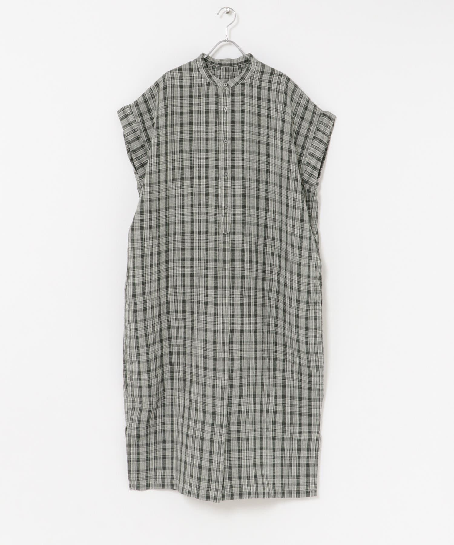 URBAN RESEARCH DOORS「FORK&SPOON　リネンレーヨンシャツワンピース」|ワンピース|