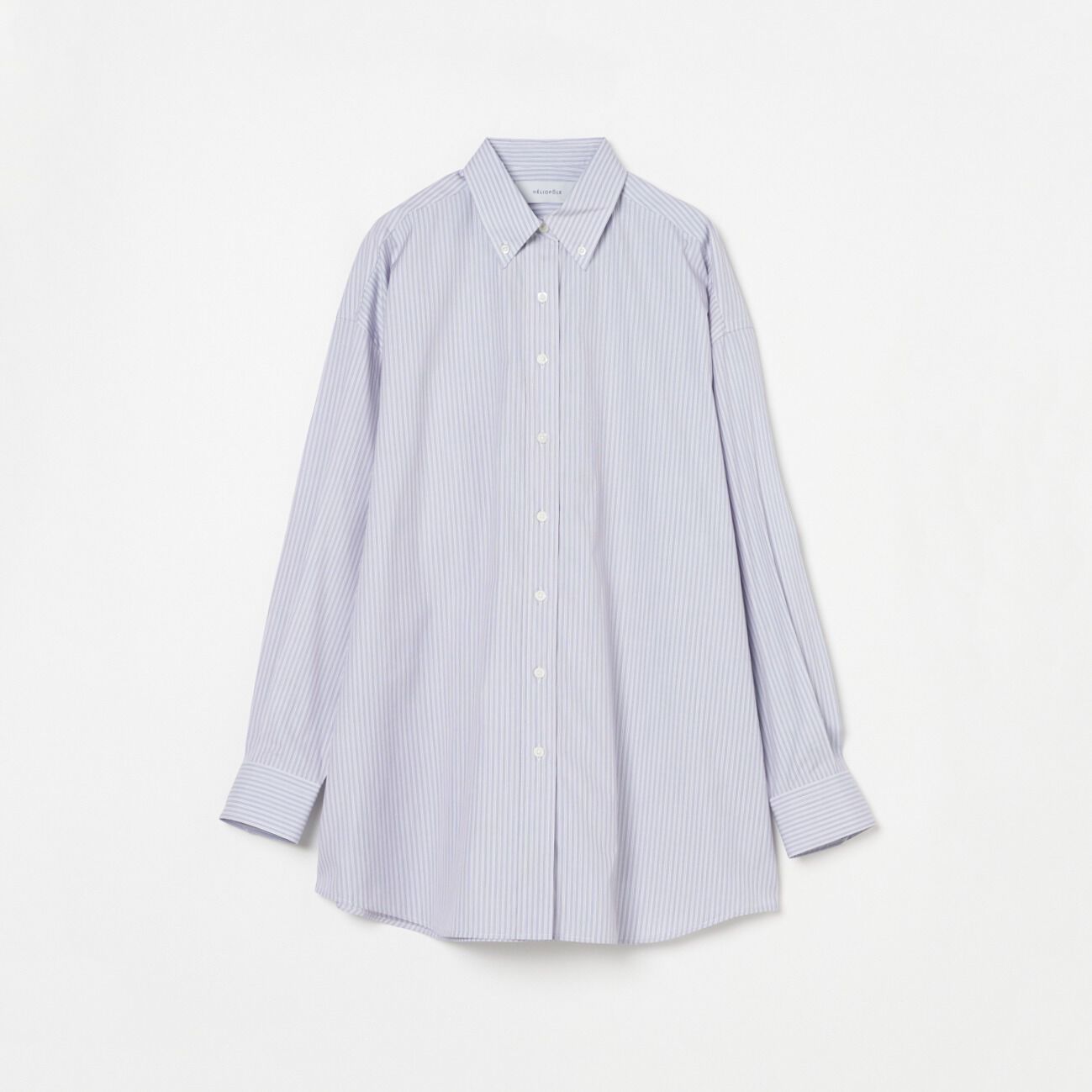 HELIOPOLE「HELIOPOLE BUTTON DOWN BIG SHIRT」|シャツ・ブラウス|ブルー