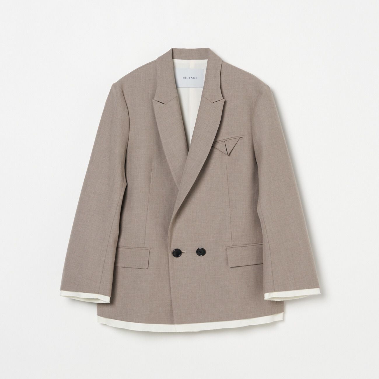 HELIOPOLE「HELIOPOLE the ELLISON JACKET」|デニムジャケット|ベージュ